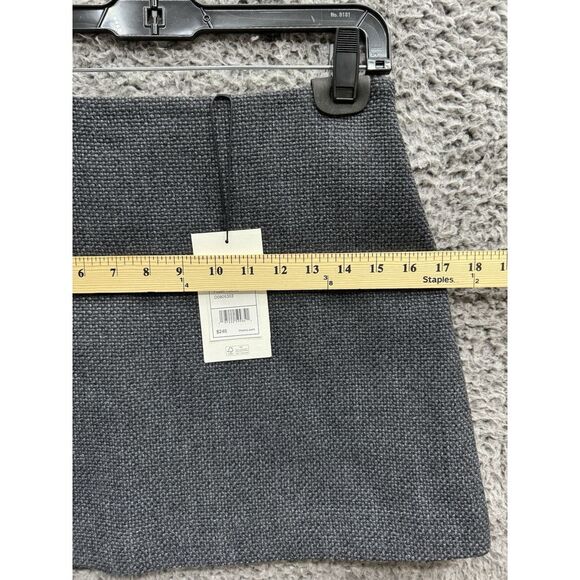 TheoryA-line mini skirt Plush Tweed in Charcoal Size‎ 0 - Picture 7 of 8
